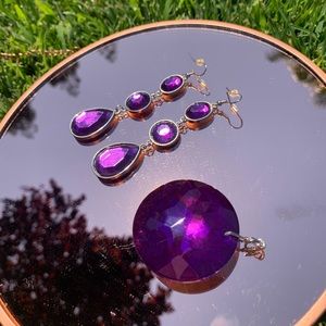 Purple Gem Set